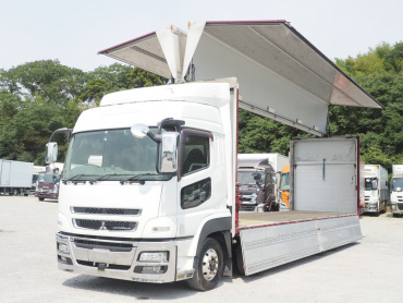 三菱ふそう スーパーグレート ウイング車 大型 QKG-FS55VZ 年式 H26[写真02]