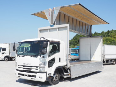 いすゞ フォワード ウイング車 中型 2RG-FRR90S2 年式 H30[写真03]