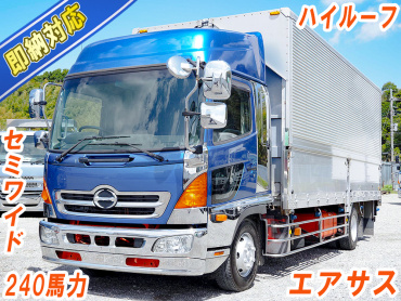 日野 レンジャープロ ウイング車 中型 TKG-FD7JLAG 年式 H27
