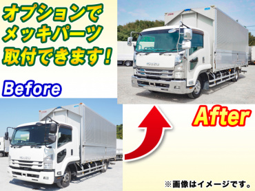 いすゞ フォワード ウイング車 中型 2RG-FRR90S2 年式 H30[写真02]