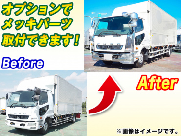 三菱ふそう ファイター ウイング車 中増t LKG-FK62FZ 年式 H22[写真02]