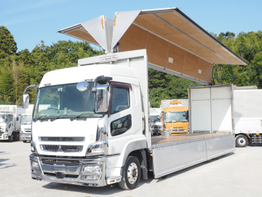 三菱ふそう スーパーグレート ウイング車 大型 QPG-FS64VZ 年式 H27[写真02]