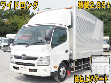 日野 デュトロ バン車 小型 TKG-XZU710M 年式 H29