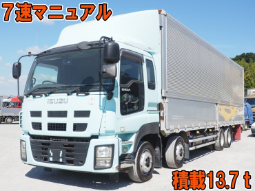 いすゞ ギガ ウイング車 大型 QKG-CYJ77A 年式 H25