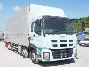 いすゞ ギガ ウイング車 大型 QKG-CYJ77A 年式 H25[写真05]