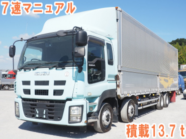 いすゞ ギガ ウイング車 大型 QKG-CYJ77A 年式 H25