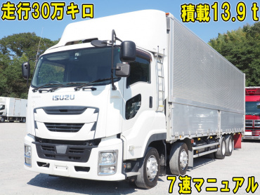 いすゞ ギガ ウイング車 大型 QKG-CYJ77B 年式 H28