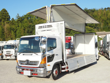 日野 レンジャープロ 冷凍ウイング 中増t QKG-FE7JPAA 年式 H25[写真03]