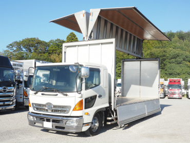 日野 レンジャープロ ウイング車 中型 BKG-FD7JLYA 年式 H22[写真02]