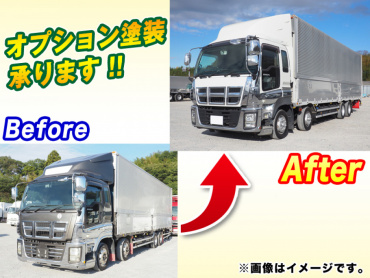 いすゞ ギガ ウイング車 大型 LKG-CYJ77A 年式 H23[写真02]