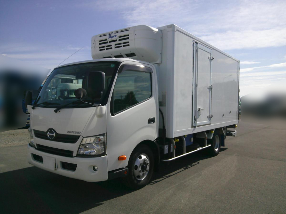日野 デュトロ 冷凍バン 小型 TKG-XZU712M 年式 H30[写真01]