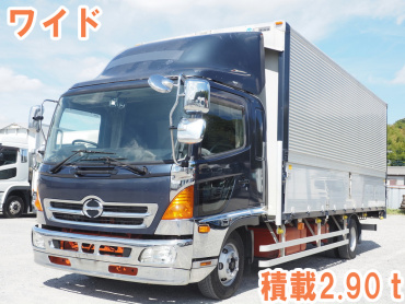 日野 レンジャープロ ウイング車 中型 TKG-FD9JLAA 年式 H27