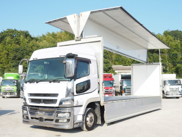 三菱ふそう スーパーグレート ウイング車 大型 QPG-FS64VZ 年式 H28[写真02]