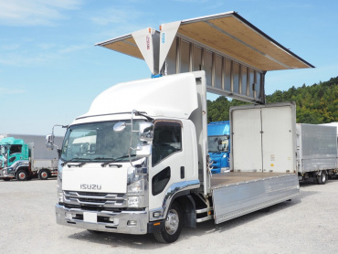 いすゞ フォワード ウイング車 中型 TKG-FRR90T2 年式 H28[写真02]