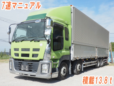 いすゞ ギガ ウイング車 大型 QKG-CYJ77A 年式 H27