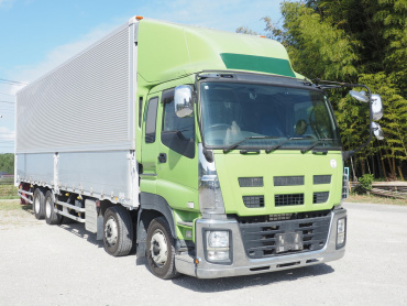 いすゞ ギガ ウイング車 大型 QKG-CYJ77A 年式 H27[写真05]