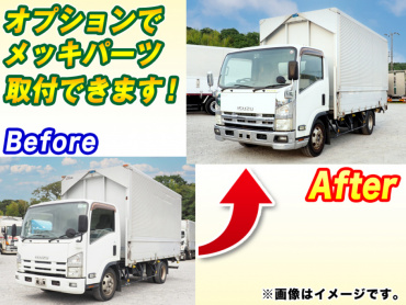 いすゞ エルフ ウイング車 小型 SKG-NPR85AN 年式 H23[写真02]