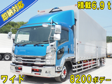 いすゞ フォワード ウイング車 中増t 2RG-FTR90V2 年式 R2