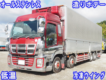 いすゞ ギガ 冷凍ウイング 大型 QKG-CYJ77A 年式 H28