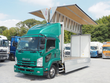 いすゞ フォワード ウイング車 中型 2RG-FRR90T2 年式 H30[写真03]