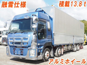 いすゞ ギガ ウイング車 大型 QKG-CYJ77A 年式 H24