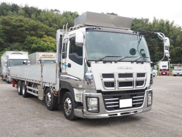 いすゞ ギガ 平ボディ 大型 QKG-CYJ77A 年式 H25[写真04]