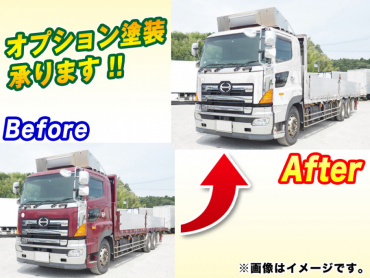 日野 プロフィア 平ボディ 大型 QKG-FR1EXBG 年式 H25[写真03]