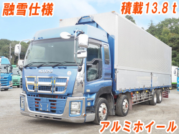 いすゞ ギガ ウイング車 大型 QKG-CYJ77A 年式 H24
