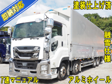 いすゞ ギガ ウイング車 大型 QKG-CYJ77B 年式 H28