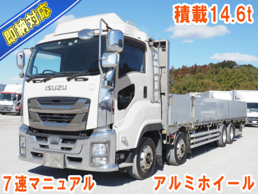 いすゞ ギガ 平ボディ 大型 QKG-CYJ77B 年式 H28