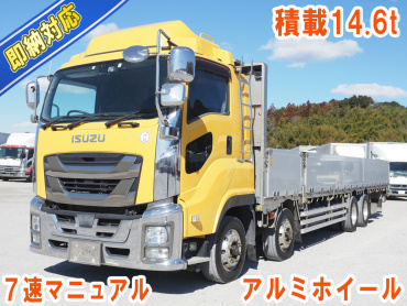 いすゞ ギガ 平ボディ 大型 QKG-CYJ77B 年式 H28