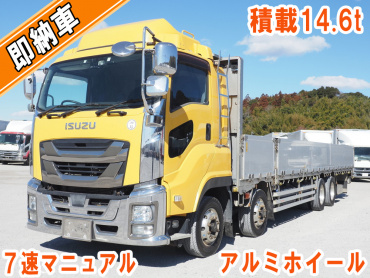 いすゞ ギガ 平ボディ 大型 QKG-CYJ77B 年式 H28