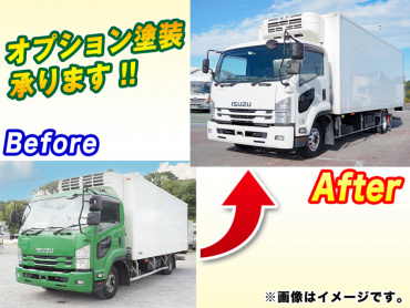 いすゞ フォワード 冷凍バン 中型 TKG-FRR90S2 年式 H28