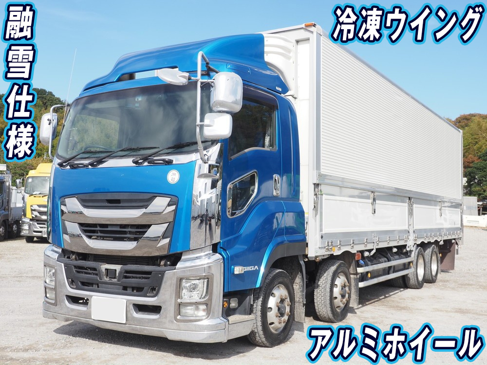 いすゞ ギガ 冷凍ウイング 大型 2KG-CYJ77C 年式 H30[写真01]