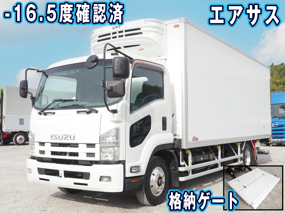いすゞ フォワード 冷凍バン 中型 TKG-FRR90T2 年式 H25[写真01]