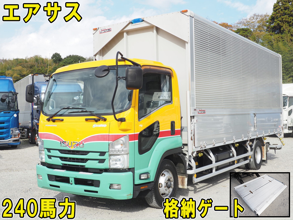いすゞ フォワード ウイング車 中型 TKG-FRR90T2 年式 H27[写真01]