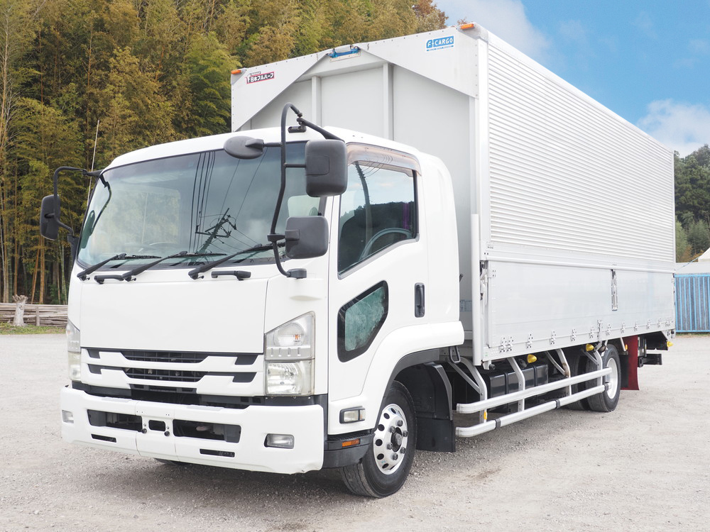 いすゞ フォワード ウイング車 中型 TKG-FRR90T2 年式 H27[写真01]