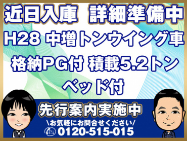 いすゞ フォワード ウイング車 中増t SPG-FSR90S2 年式 H28
