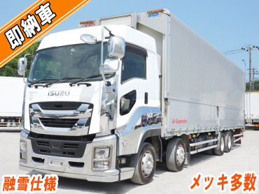 いすゞ ギガ ウイング車 大型 2PG-CYJ77C 年式 H30