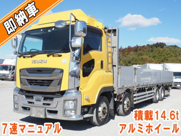 いすゞ ギガ 平ボディ 大型 QKG-CYJ77B 年式 H28
