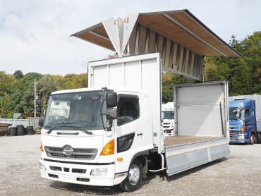 日野 レンジャープロ ウイング車 中型 TKG-FD9JLAA 年式 H27[写真03]