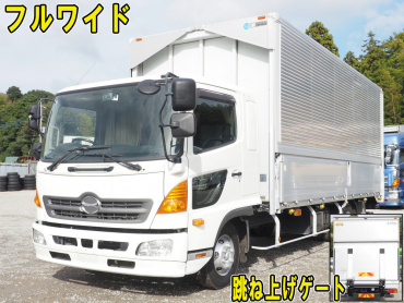 日野 レンジャープロ ウイング車 中型 TKG-FD9JLAA 年式 H27
