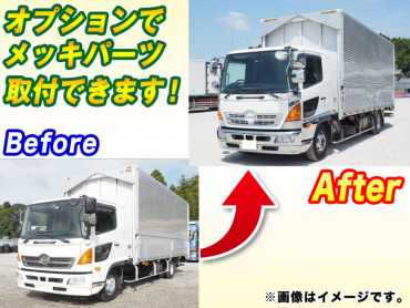 日野 レンジャープロ ウイング車 中型 TKG-FD9JLAA 年式 H27[写真02]