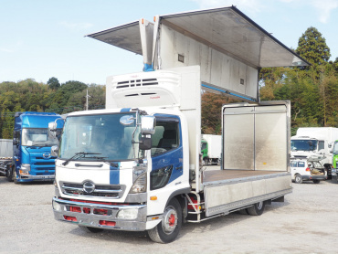 日野 レンジャープロ 冷凍ウイング 中増t QKG-FJ7JJAA 年式 H27[写真04]