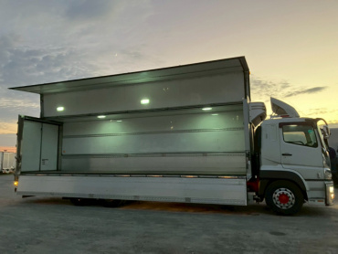 三菱ふそう スーパーグレート 冷凍ウイング 大型 QPG-FU64VZ 年式 H27[写真16]