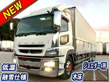 三菱 スーパーグレート 冷凍ウイング 大型 QPG-FU64VZ 年式 H27