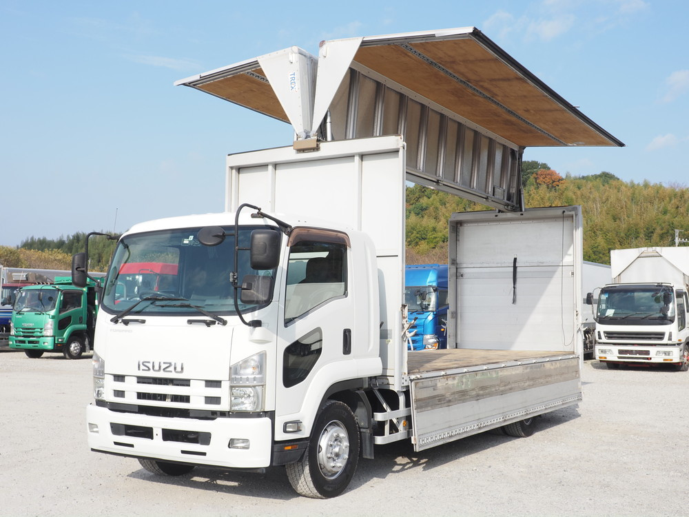 いすゞ フォワード ウイング車 中増t LKG-FTR90S2 年式 H25[写真04]