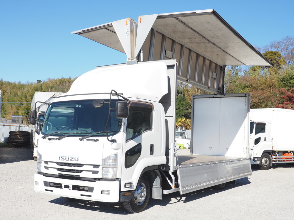 いすゞ フォワード ウイング車 中型 TKG-FRR90T2 年式 H27[写真03]