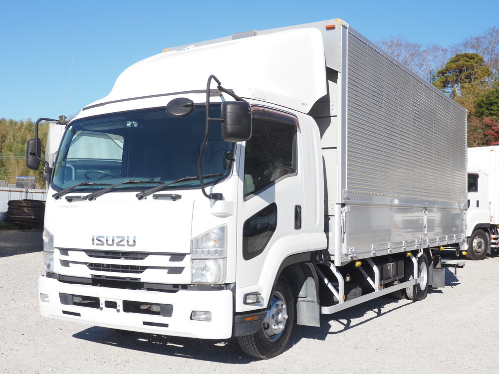 いすゞ フォワード ウイング車 中型 TKG-FRR90T2 年式 H27[写真01]
