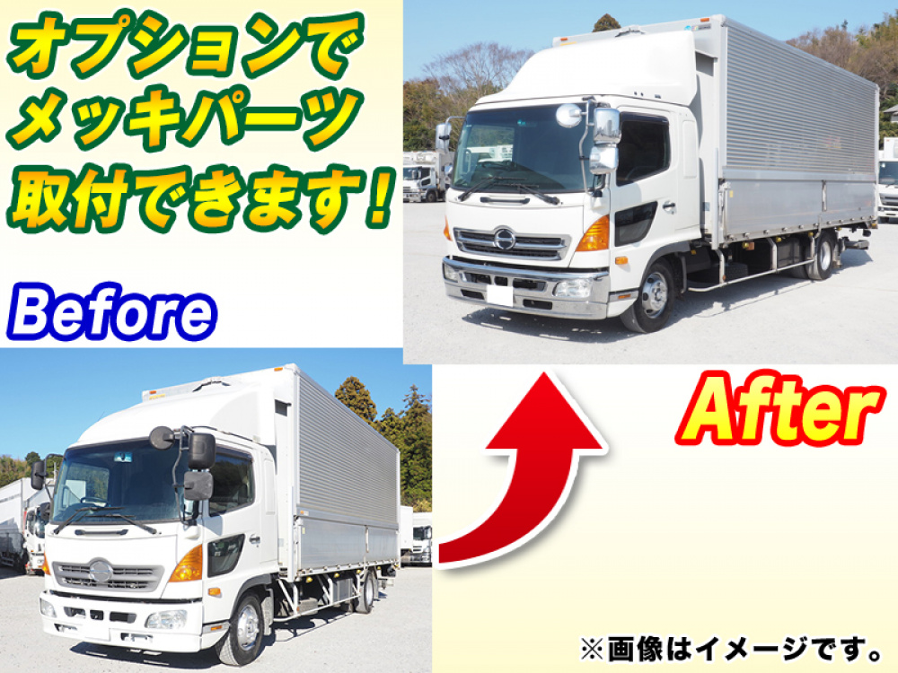 日野 レンジャープロ ウイング車 中型 TKG-FD9JLAG 年式 H28[写真02]